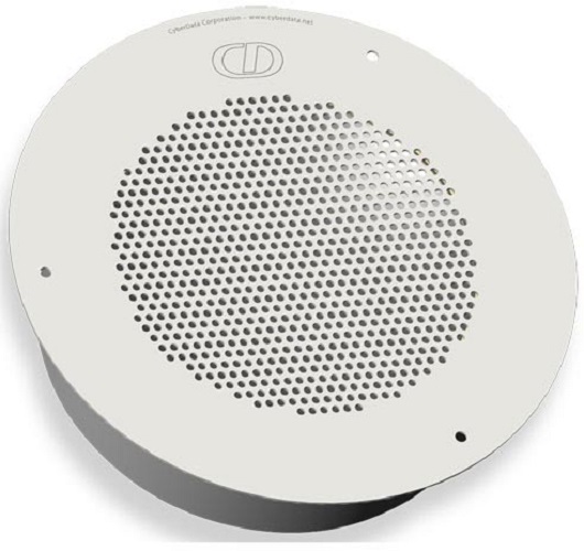 CyberData Auxiliary Analog Speaker - RAL 9003 (Signal White)