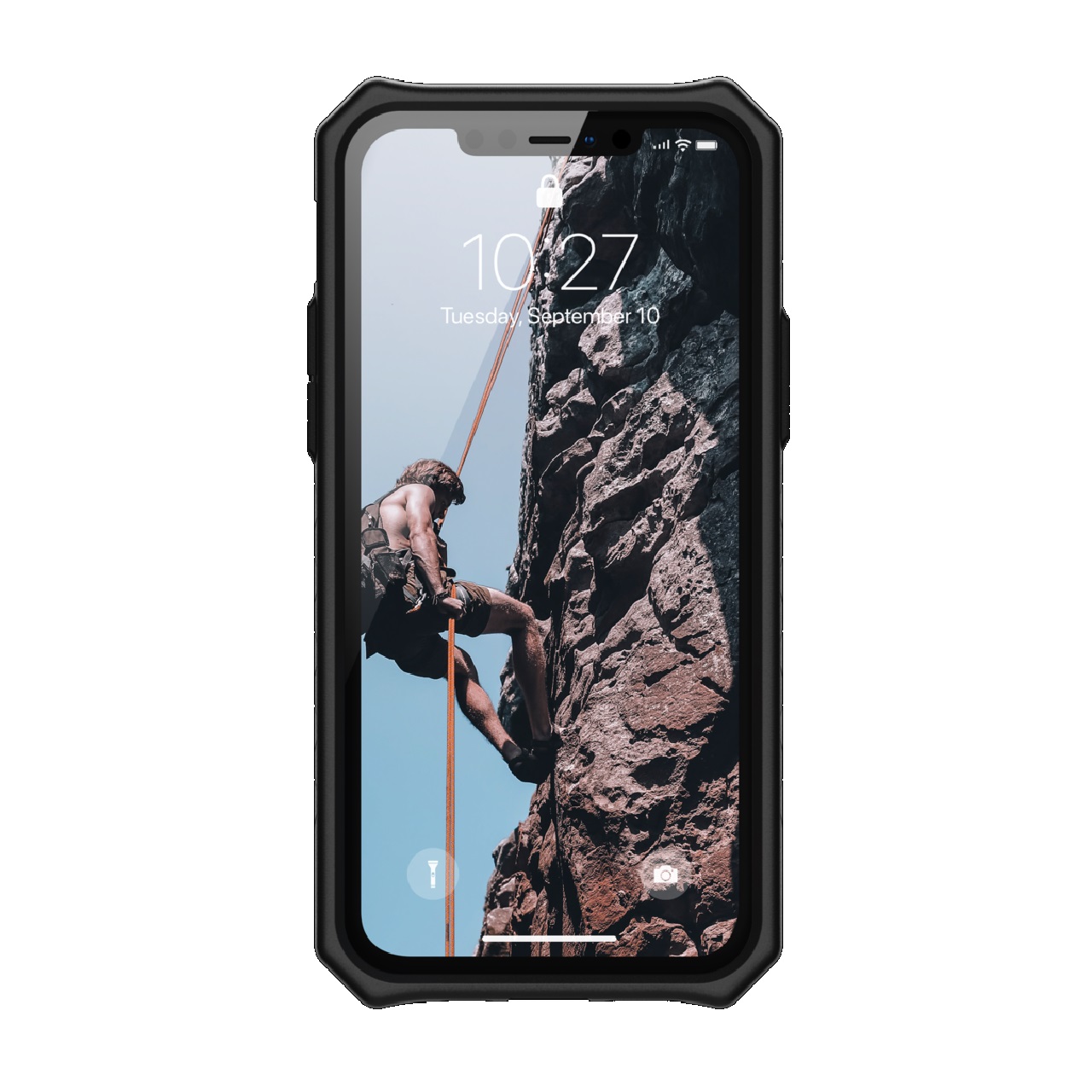 UAG Monarch Apple iPhone 12 /iPhone 12 Pro Case – Black (112351114040), Soft Impact-Resistant Core, Raised Screen Surround,Tactical Grip