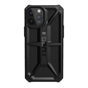 UAG Monarch Apple iPhone 12 Pro Max Case - Black (112361114040), Soft Impact-Resistant Core, Raised Screen Surround,Tactical Grip
