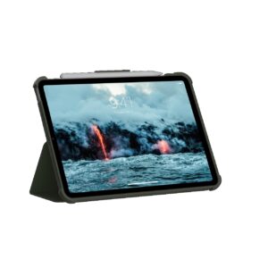 UAG Shield Plus Apple iPad Air (11") (5th/4th Gen) Outback Folio Case - Olive (123295117272)