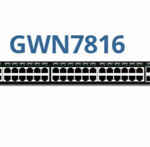 Grandstream GWN7816 Enterprise Layer 3 Managed PoE Network Switch, 48 x GigE, 6 x SFP+
