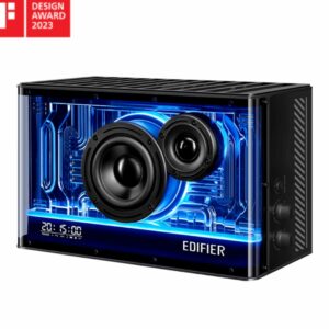 Edifier QD35 Tabletop Bluetooth Speaker with GaN charger - Black