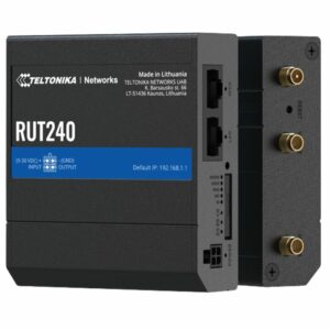 Teltonika RUT240 - Instant LTE Failover | Compact and Powerful Industrial 4G LTE Router/Firewall - Includes WiFi - Global Version