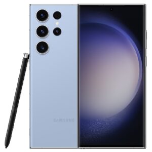 Samsung Galaxy S23 Ultra 5G 256GB - Sky Blue (SM-S918BLBAATS)*AU STOCK*,6.8",Quad HD+,120Hz,8GB/256GB,200MP/12MP,S Pen,Single SIM+eSIM,5000mAh,2YR