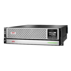 APC Smart-UPS On-Line, 3kVA, Rackmount 3U, 230V, 6x C13+2x C19 IEC outlets, Network Card,Extended runtime, W/ rail kit,W/ Lithium-ion external battery
