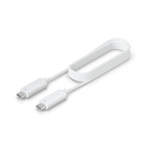Ubiquiti AI Theta Audio Cable, Cable Connects AI Theta Audio to an AI Theta Hub, Length 1 m (3.3 ft), White, Incl 2Yr Warr