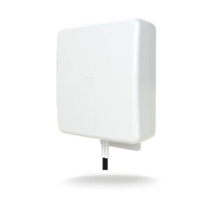 PANORAMA 2×2 MiMo Wideband Cellular LTE antenna, 9dBi, Wall or Mast mounted700-3800MHz for 2G/3G/4G/5G LTE IP65 rated housing